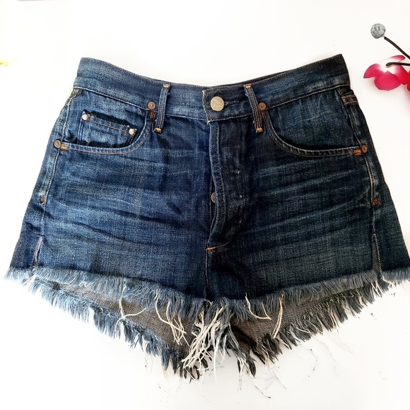 Citizens Of Humanity Pants - Citizens of Humanity High Waist Cutoff Shorts